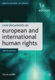 Core Documents on European and International Human Rights (h�ftad)