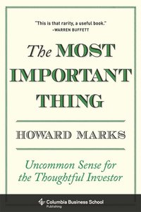 The Most Important Thing (inbunden)