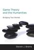 Game Theory and the Humanities