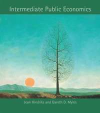 Intermediate Public Economics (inbunden)