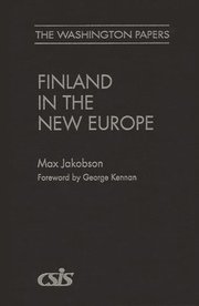 Finland in the New Europe (inbunden)