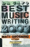 Da Capo Best Music Writing 2003