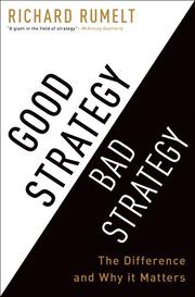 Good Strategy/Bad Strategy: The Difference and Why It Matters (inbunden)