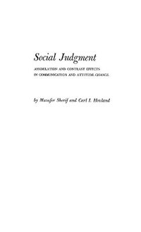 Social Judgment (inbunden)