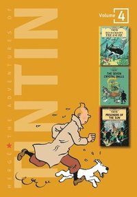 Adventures of Tintin 3 Complete Adventures in 1 Volume: WITH The Seven Crystal Balls AND Prisoners of the Sun (inbunden)