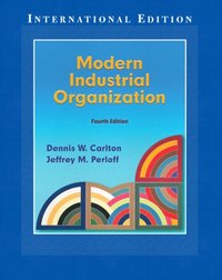 Modern Industrial Organization (h�ftad)