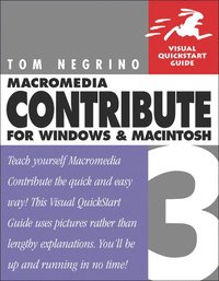 Contribute 3 Visual QuickStart Guide (h�ftad)