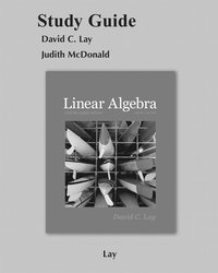Student Study Guide for Linear Algebra and Its Applications (h�ftad)
