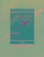 Student Solutions Manual for College Physics (h�ftad)