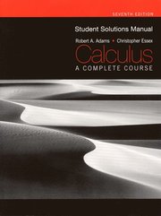 Student Solutions Manual for Calculus: A Complete Course (h�ftad)