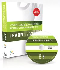 HTML5, CSS3, and jQuery with Dreamweaver CS5.5 Learn By Video Book/DVD Package