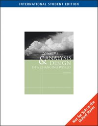 Systems Analysis and Design In A Changing World, International Student Edition, 5th Edition, Book/CD Package (h�ftad)