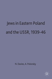 Jews in Eastern Poland and the U.S.S.R., 1939-46 (inbunden)