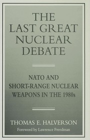 The Last Great Nuclear Debate (inbunden)