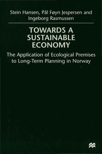 Towards a Sustainable Economy (inbunden)
