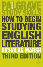 How to Begin Studying English Literature (h�ftad)