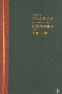 New Palgrave Dictionary of Economics and the Law (h�ftad)