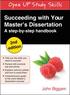 Succeeding with Your Master's Dissertation
