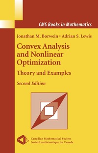 Convex Analysis and Nonlinear Optimization (inbunden)