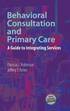 Behavioral Consultation and Primary Care