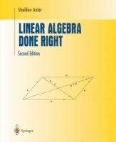 Linear Algebra Done Right (h�ftad)