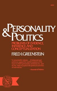 Personality and Politics (h�ftad)
