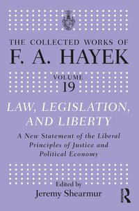 Law Legis &; Liberty Hayek V20 (inbunden)