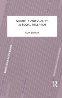 Quantity and Quality in Social Research (h�ftad)