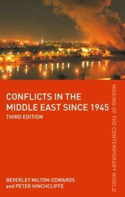 Conflicts in the Middle East Since 1945 (h�ftad)