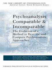 Psychoanalysis Comparable and Incomparable (h�ftad)