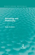 Sociology and Philosophy (Routledge Revivals)