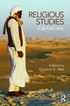 Religious Studies