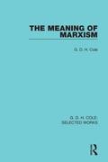 The Meaning of Marxism