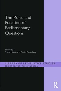The Roles and Function of Parliamentary Questions (inbunden)
