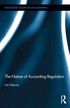 The Nature of Accounting Regulation