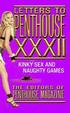 Letters to Penthouse: Kinky Sex and Naughty Games