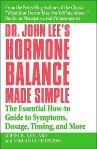 Dr John Lee's Hormone Balance Made Simple (pocket)