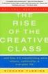 The Rise of the Creative Class