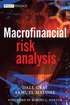 Macrofinancial Risk Analysis
