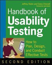 Handbook of Usability Testing 2nd Edition (h�ftad)