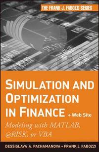 Simulation and Optimization in Finance (h�ftad)