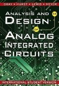 Analysis and Design of Analog Integrated Circuits, International Student Version