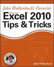 John Walkenbach's Favorite Excel 2010 Tips and Tricks (h�ftad)