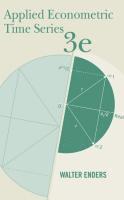 Applied Econometric Times Series (inbunden)