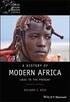 A History of Modern Africa