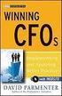 Winning CFOs