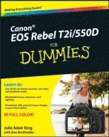 Canon EOS Rebel T2i/550D for Dummies (h�ftad)