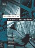 Management of Financial Institutions