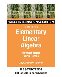 Elementary Linear Algebra: WITH Applications (h�ftad)