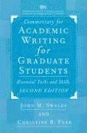 Commentary for Academic Writing for Graduate Students (h�ftad)